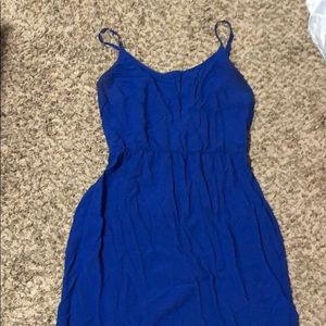 Blue dress
